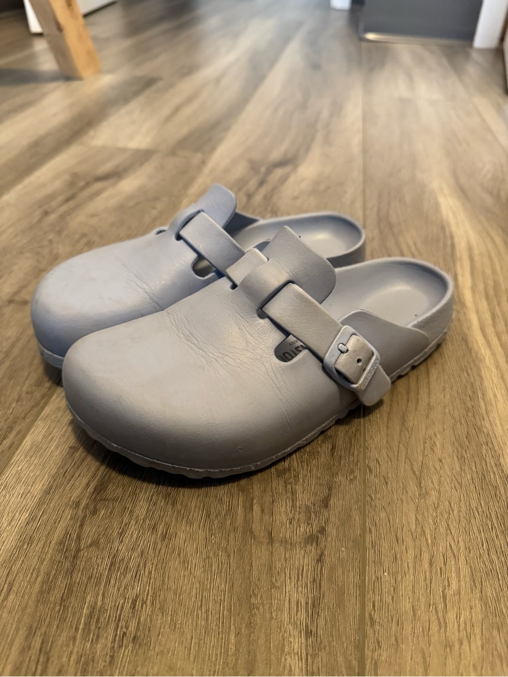Birkenstock Unisex Boston Clogs in Blue